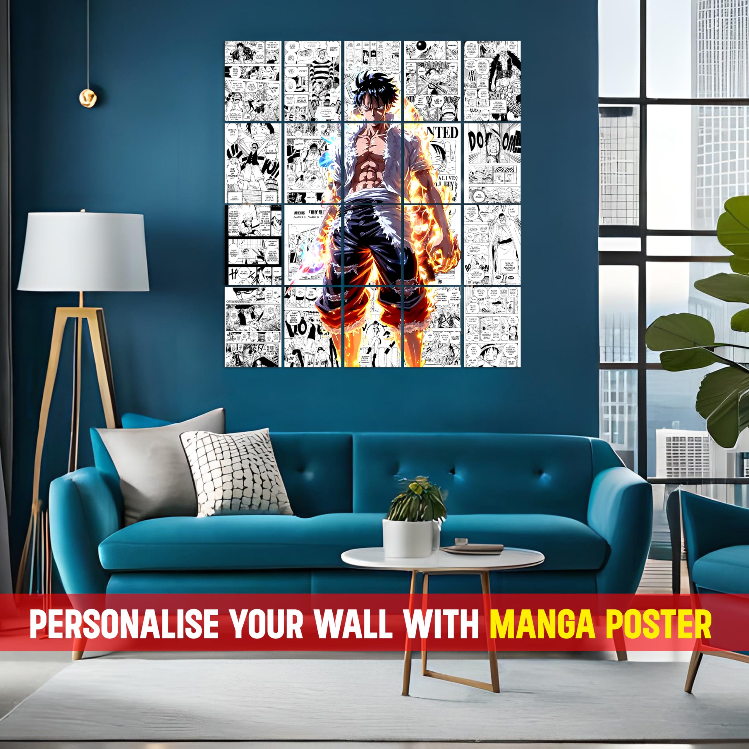 Amazon.com: CLICKEDIN® Pack of 20 Anime One Piece Poster